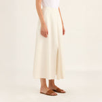 ROSSO35 Easy Skirt in Ivory