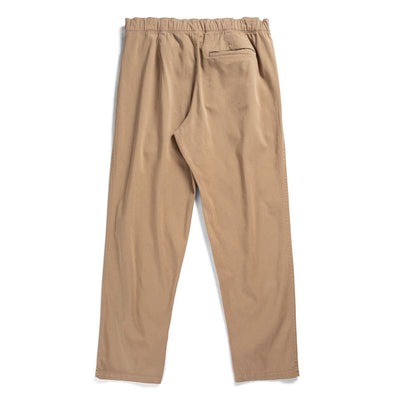 NORSE PROJECTS Ezra Relaxed Organic Stretch Twill Trouser in Utility Khaki