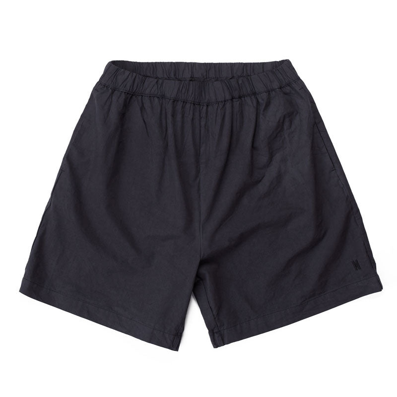 NORSE PROJECTS Per Cotton Tencel Shorts in Dark Navy