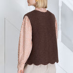 BONTE Naomi Gilet in Cocoa