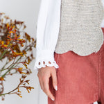 BONTE Naomi Gilet in Oyster