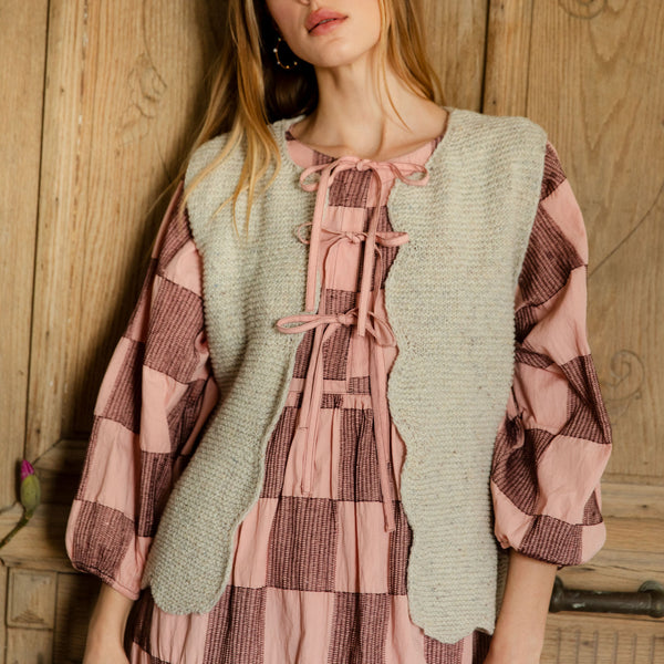 BONTE Naomi Gilet in Oyster