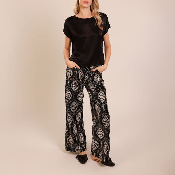 TRAFFIC PEOPLE Grace Top in Black