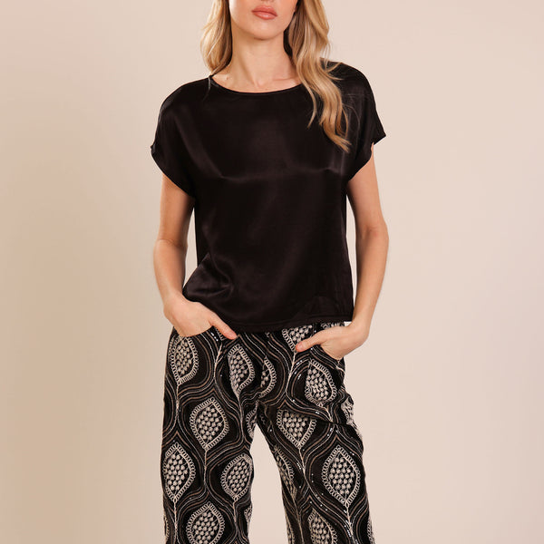 TRAFFIC PEOPLE Grace Top in Black