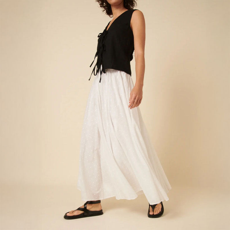 NOBODYS CHILD Nina Skirt in White