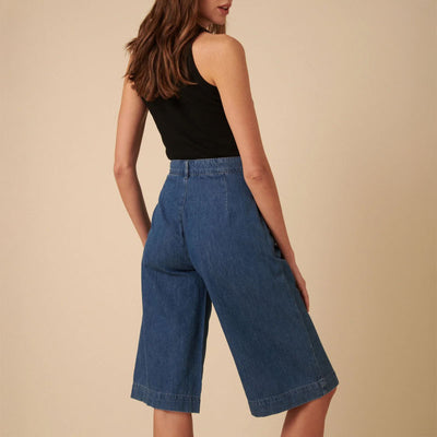 NOBODYS CHILD Bermuda Shorts in Denim Blue