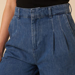 NOBODYS CHILD Bermuda Shorts in Denim Blue