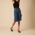 NOBODYS CHILD Bermuda Shorts in Denim Blue