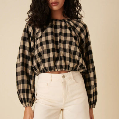NOBODYS CHILD Marlice Top in Black