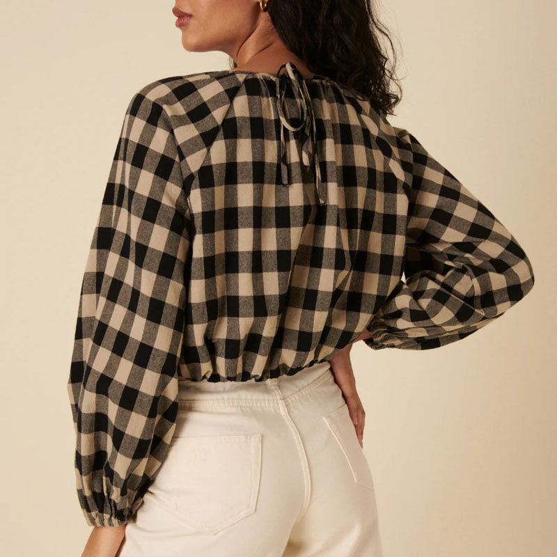 NOBODYS CHILD Marlice Top in Black