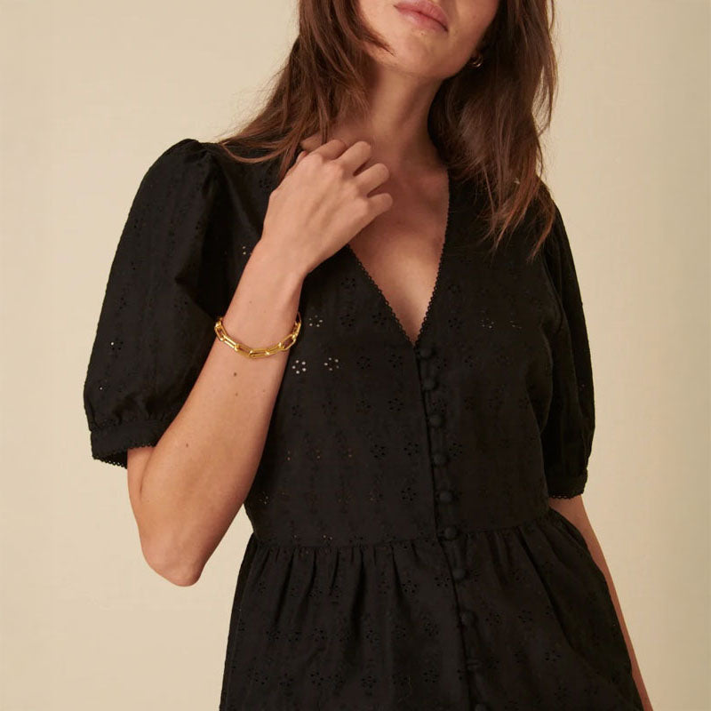 NOBODYS CHILD Ria Blouse in Black