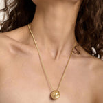 Tutti & Co Halo Necklace in Gold