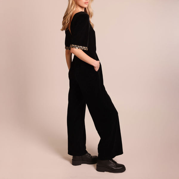 TRAFFIC PEOPLE Not Going Back Jumpsuit in Black