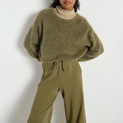 AMERICAN VINTAGE Niby Jumper in Khaki