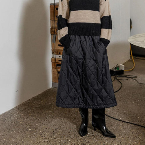 PROJECT AJ117 Nicoline 199 Midi Skirt in Black