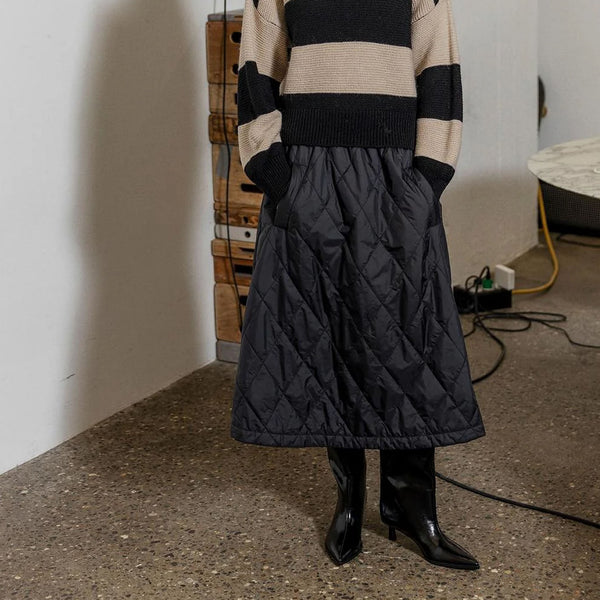 PROJECT AJ117 Nicoline 199 Midi Skirt in Black