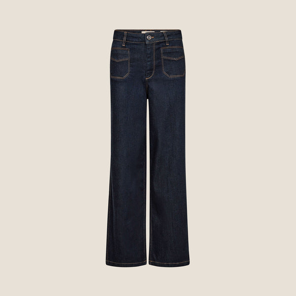 MOS MOSH MMColette Deluxe Jeans 32" in Dark Blue