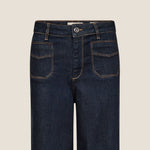 MOS MOSH MMColette Deluxe Jeans 32" in Dark Blue
