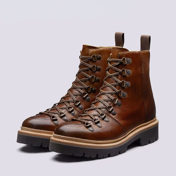 GRENSON Nanette Ski Boot in Tan