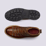 GRENSON Nanette Ski Boot in Tan