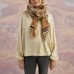 STORIATIPIC Nath Scarf in Camel