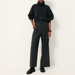 SESSUN Niko Turtle Neck in Carbonella
