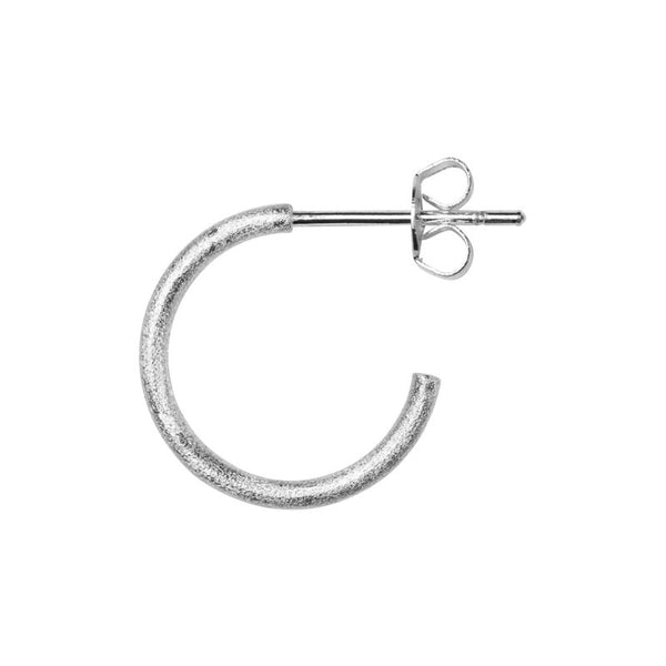 LULU COPENHAGEN Small Non Hoop Earrings in Silver