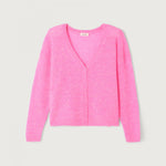 AMERICAN VINTAGE Nuggy Cardigan in Petunia/Fluro