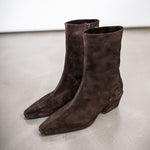 KENNEL & SCHMENGER Nyla Suede Boots  in Brown