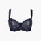 AUBADE Danse des Sens Half Cup Bra in Evening Blue