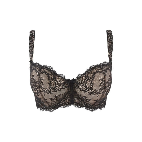 AUBADE Danse des Sens Comfort Half Cup Bra in Black