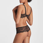 AUBADE Danse des Sens Comfort Half Cup Bra in Black