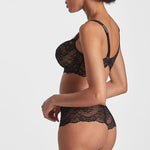 AUBADE Danse des Sens Comfort Half Cup Bra in Black