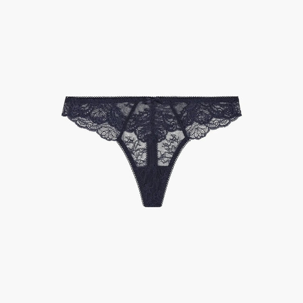 AUBADE Danse des Sens Tanga in Evening Blue