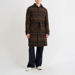 OLIVER SPENCER Grandpa Coat in Staunton/Brown
