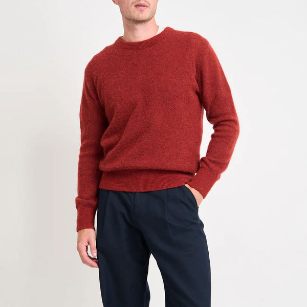 OLIVER SPENCER Blenheim Jumper in Rosen/Rust