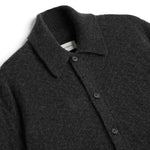 OLIVER SPENCER Britten Knitted Cardigan in Jarvis/Charcoal