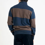 OLIVER SPENCER Reversible Sweatshirt in Latimer/Navy