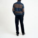 OLIVER SPENCER Reversible Sweatshirt in Latimer/Navy