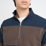 OLIVER SPENCER Reversible Sweatshirt in Latimer/Navy