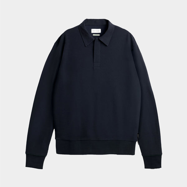 OLIVER SPENCER Rugby Top in Amery/Navy