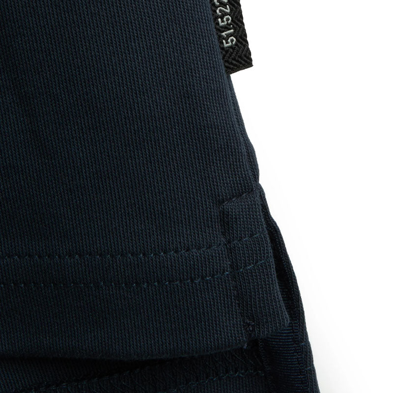 OLIVER SPENCER Heavy Long Sleeve Rugby Top Tavistock in Navy