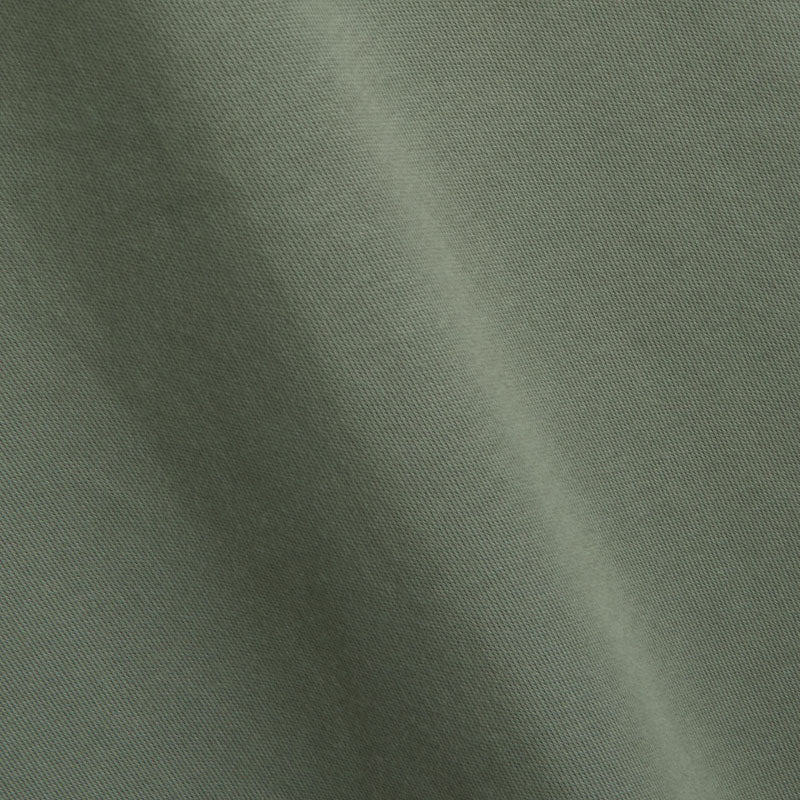 OLIVER SPENCER Heavy Long Sleeve Rugby Top Tavistock in Sage Green
