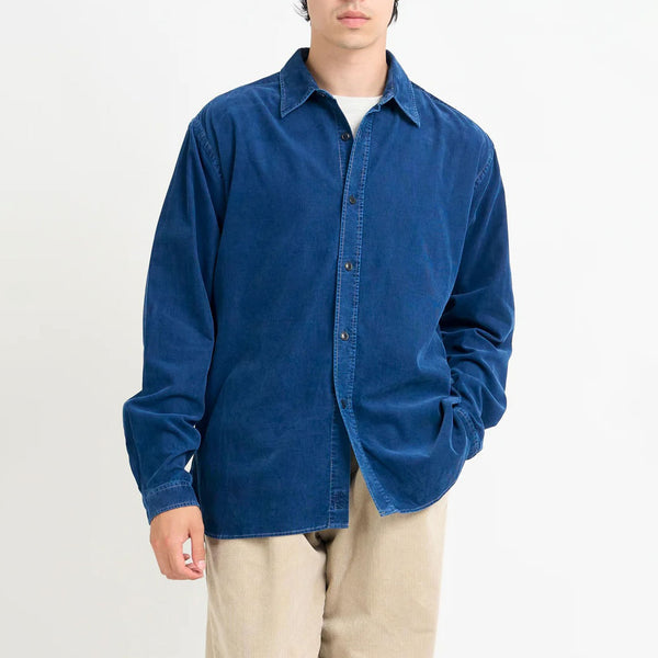 OLIVER SPENCER Atlanta Shirt in Newson/Indigo