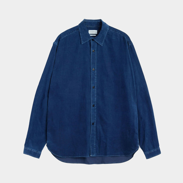 OLIVER SPENCER Atlanta Shirt in Newson/Indigo