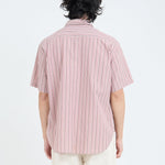 OLIVER SPENCER Atlanta Short Sleeve Shirt in Fergusson Pink