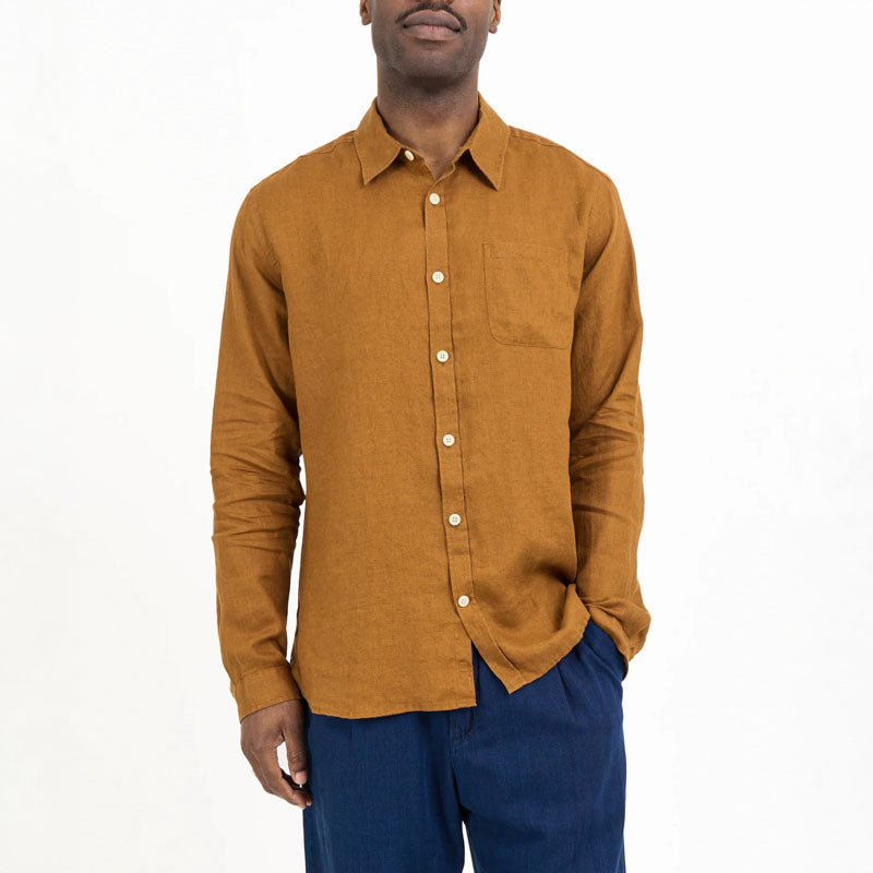 OLIVER SPENCER New York Special Shirt Bridford in Orange