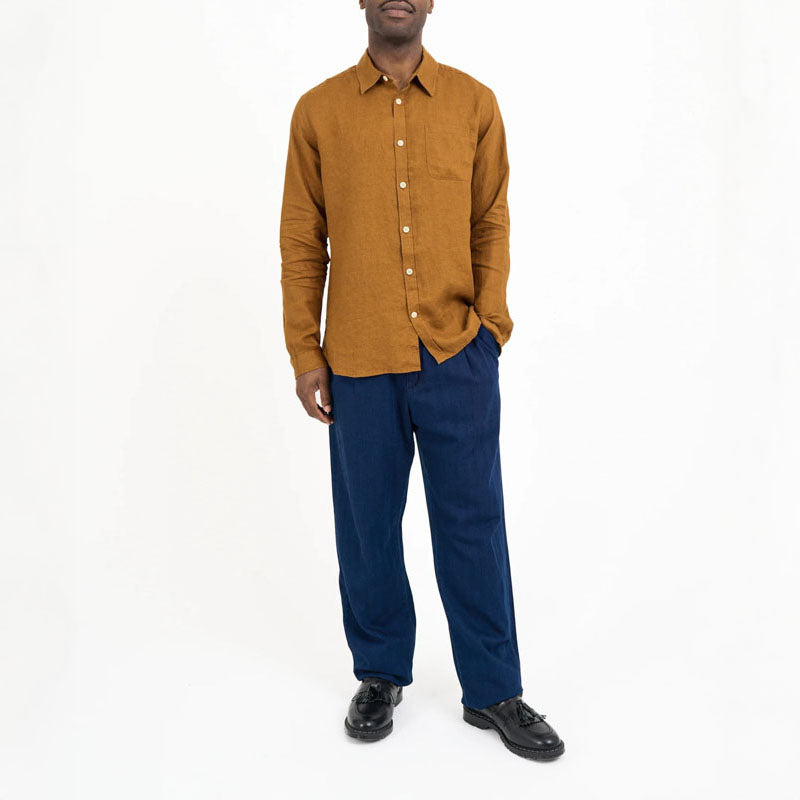 OLIVER SPENCER New York Special Shirt Bridford in Orange