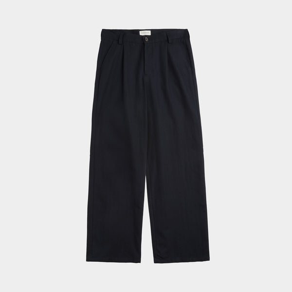 OLIVER SPENCER Orsman Trousers in Stockbridge/Navy