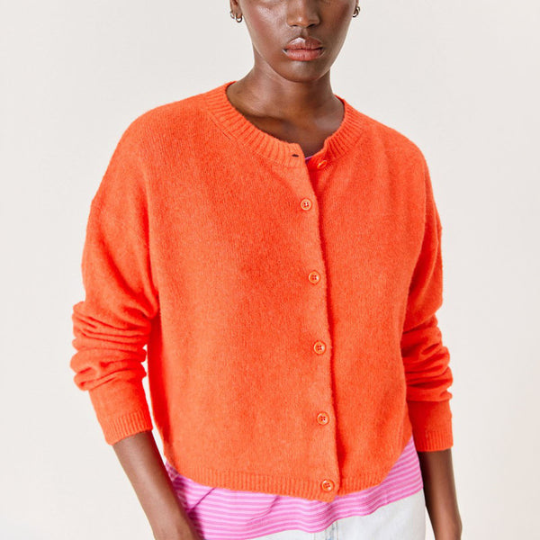 AMERICAN VINTAGE Ouity Cardigan in Gazpacho Melange